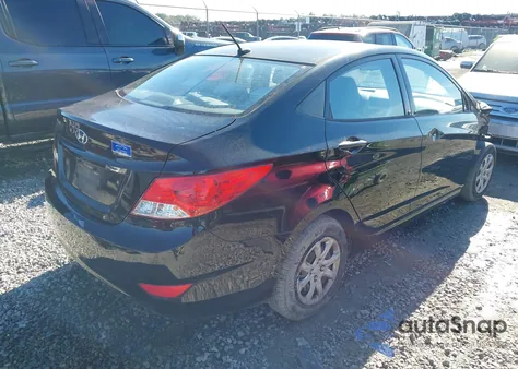 2013 Hyundai Accent Gls из США, поврежденный, VIN KMHCT4AE4DU494590